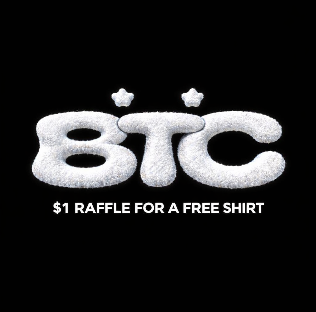 $1 RAFFLE FOR 1 FREE SHIRT